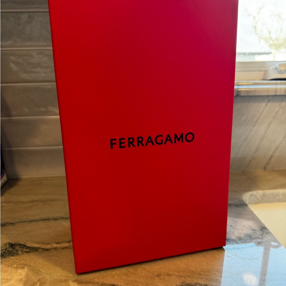 Salvatore Ferragamo Red Shoe Box